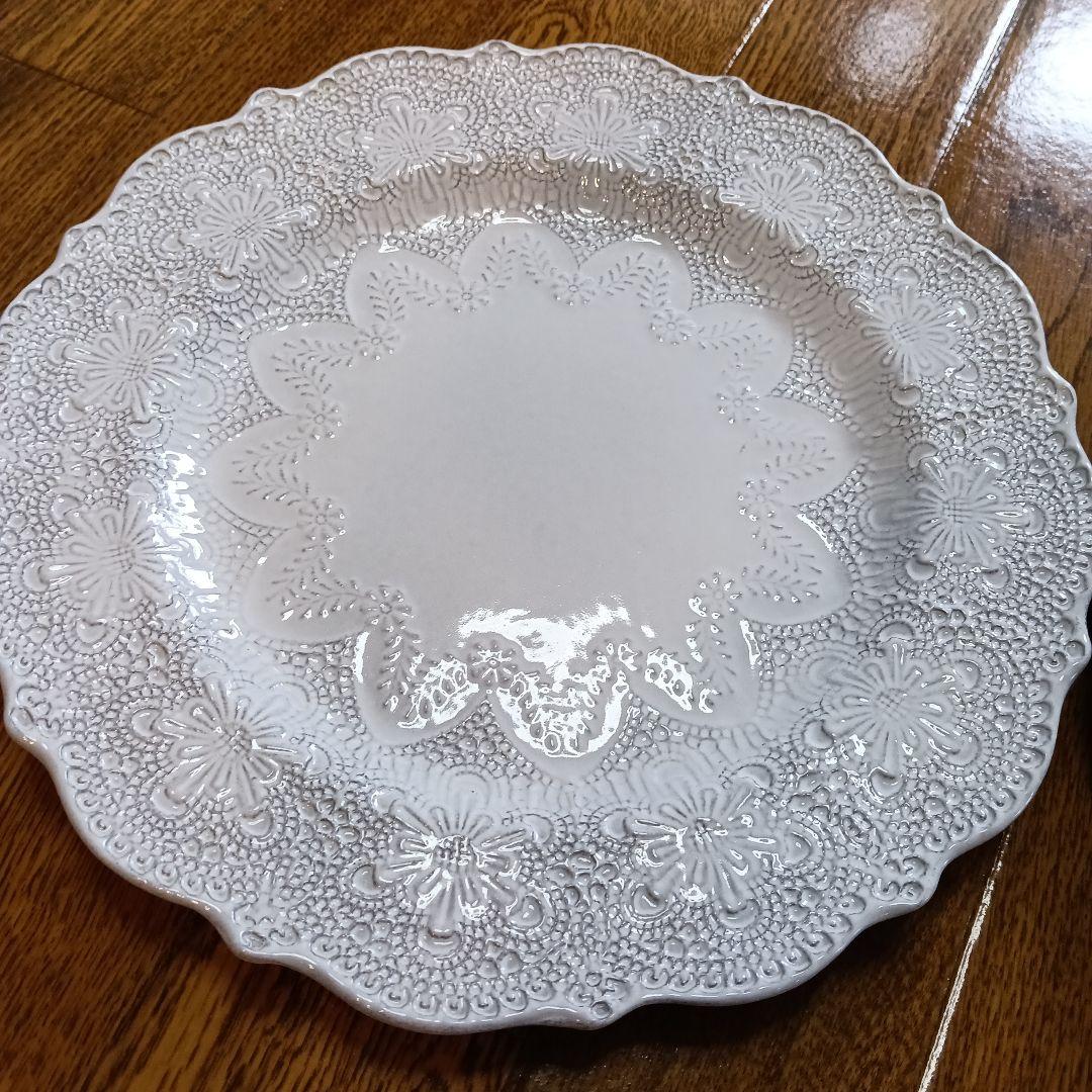 【美品】BLANCD'IVOIRE ブランディボワール ディナープレート