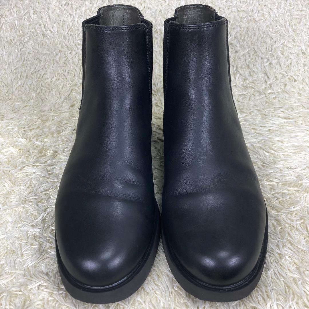 『極美品』カンペール IMAN イマン サイドゴアブーツ　ブラック　レザー　25