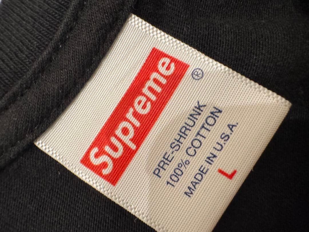 Supreme Tシャツ Lサイズ 黒