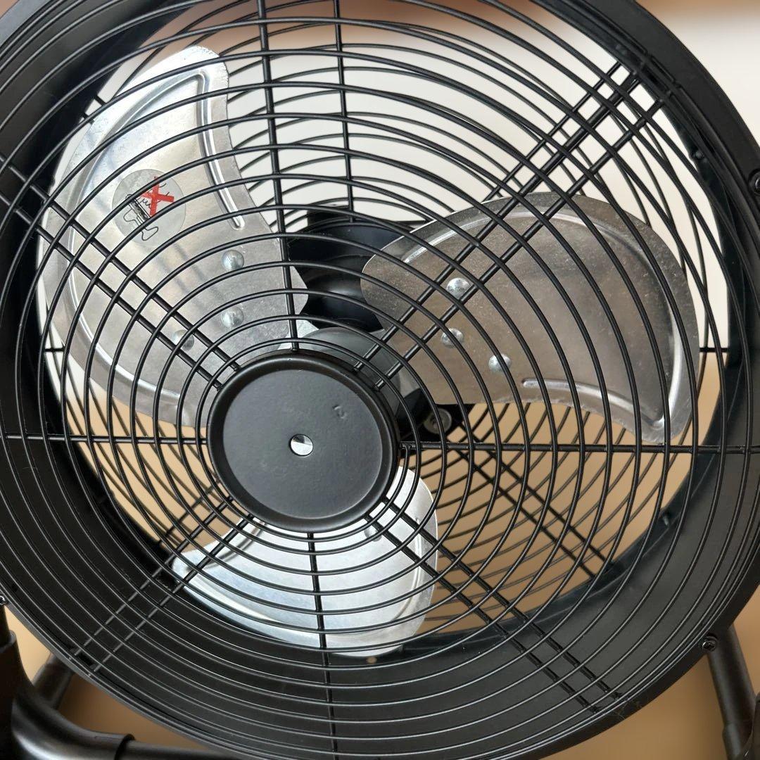 NAKATOMI 充電式扇風機 RCF-30AS(K) 30cm