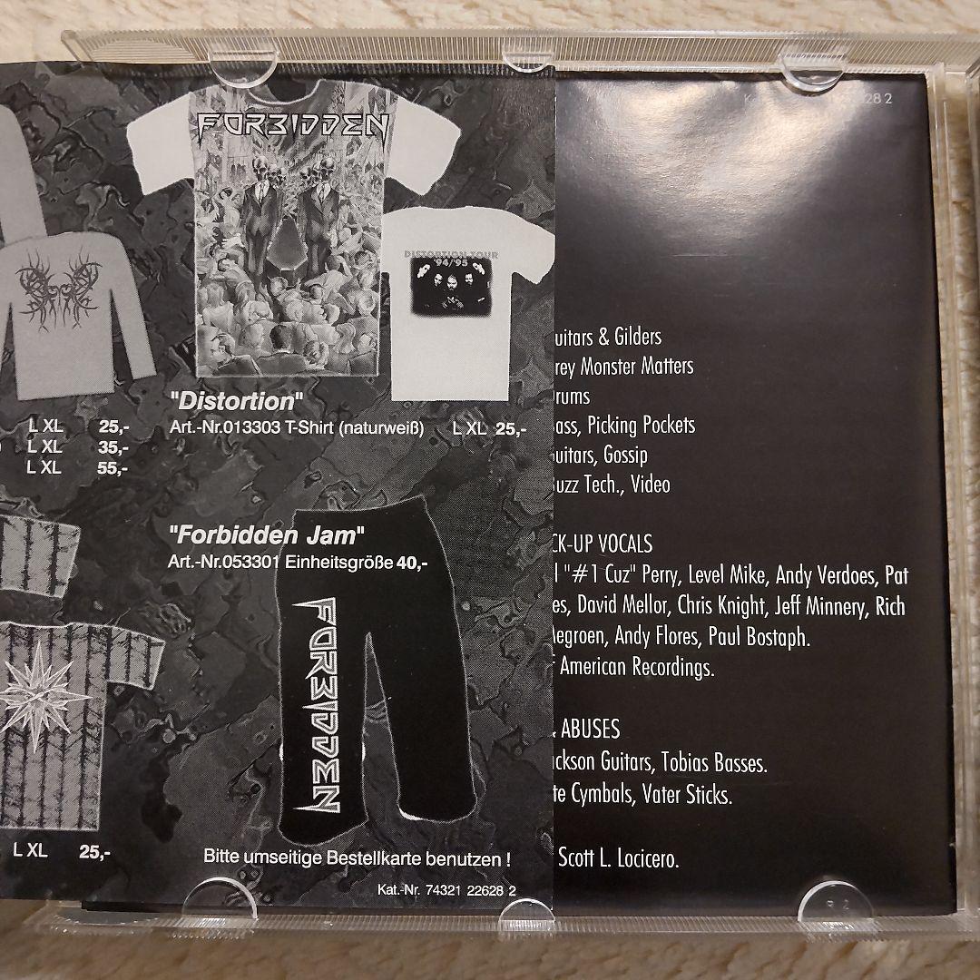 洋楽 FORBIDDEN Distortion CD