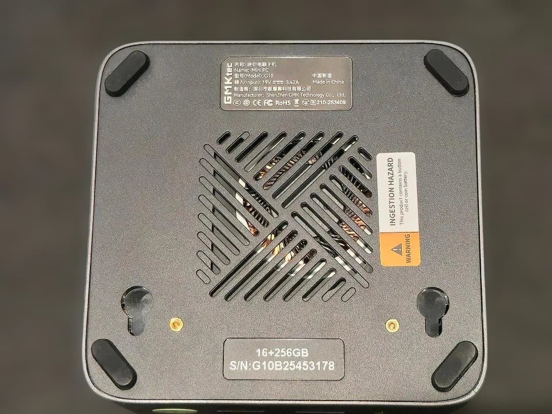 GMKtec G10 ミニPC