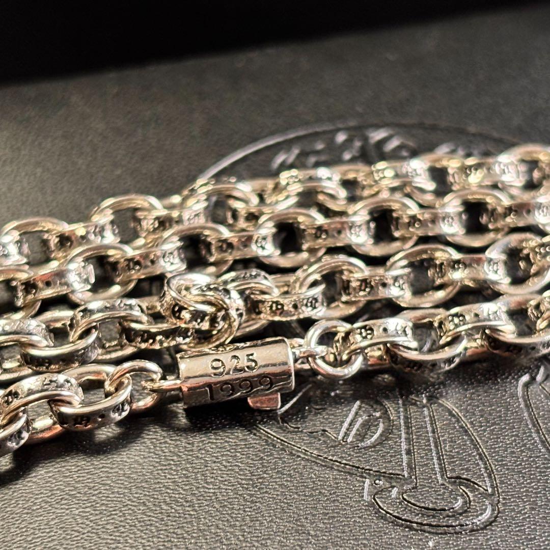 極美品 ⚜️CHROME⚜️ネックレス925シルバー BSフレア チャームペンダント