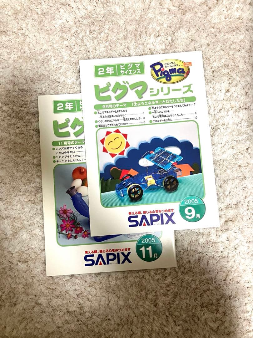SAPIX 2〜4年生　学習参考書 2005年度版