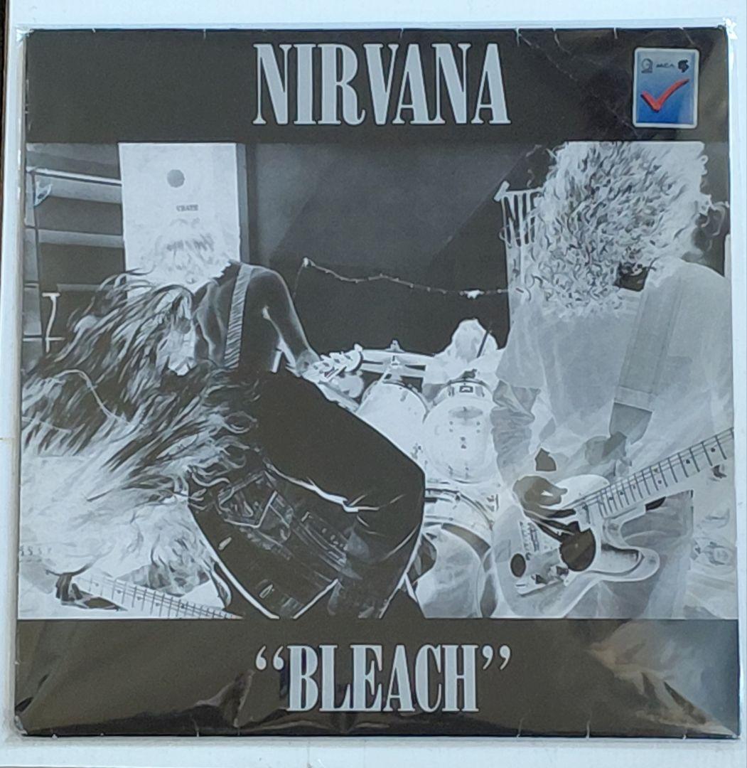 レア1989NIRVANA\"BLEACH\"レコードEUオリジナル ニルヴァーナ