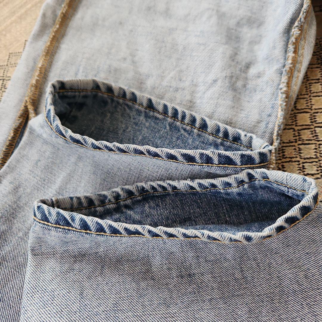 パンツ MADISONBLUE TAPERED DENIM BLUE