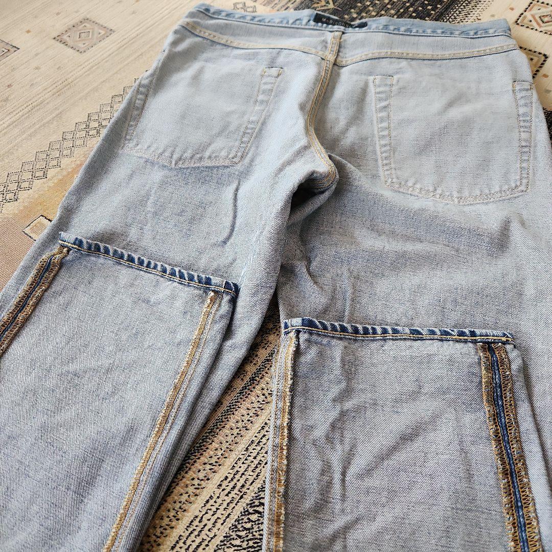 パンツ MADISONBLUE TAPERED DENIM BLUE
