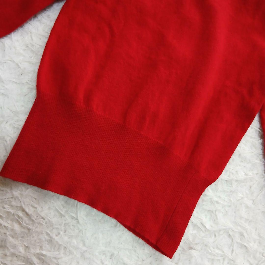 【美品】【Vivienne Westwood】ニットカーディガンオーブ刺繍ロゴ