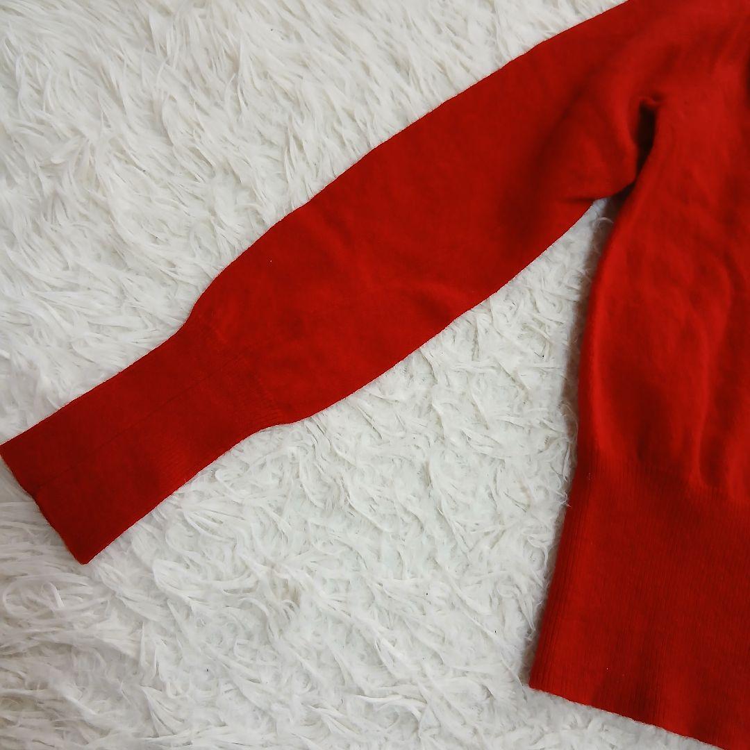 【美品】【Vivienne Westwood】ニットカーディガンオーブ刺繍ロゴ
