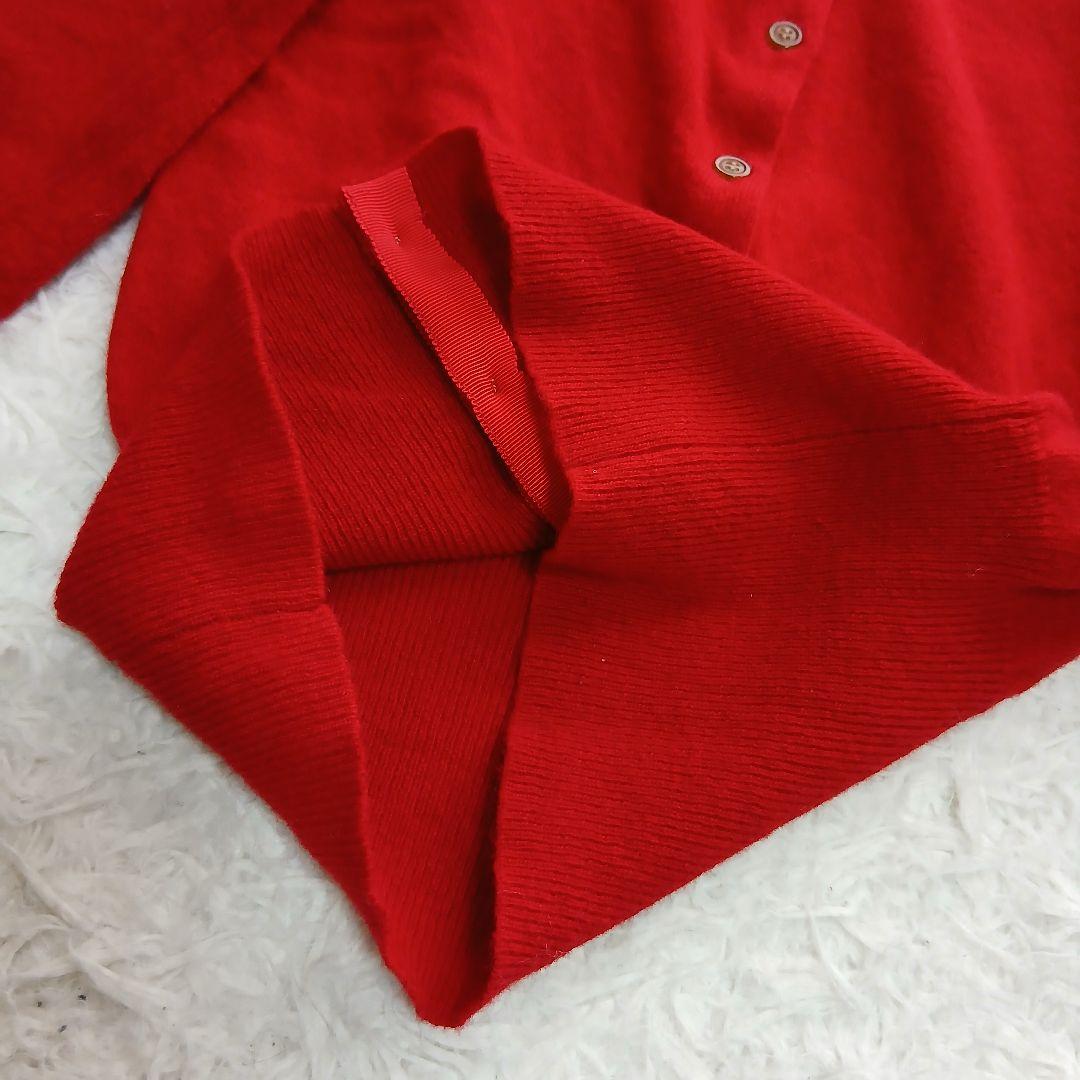 【美品】【Vivienne Westwood】ニットカーディガンオーブ刺繍ロゴ