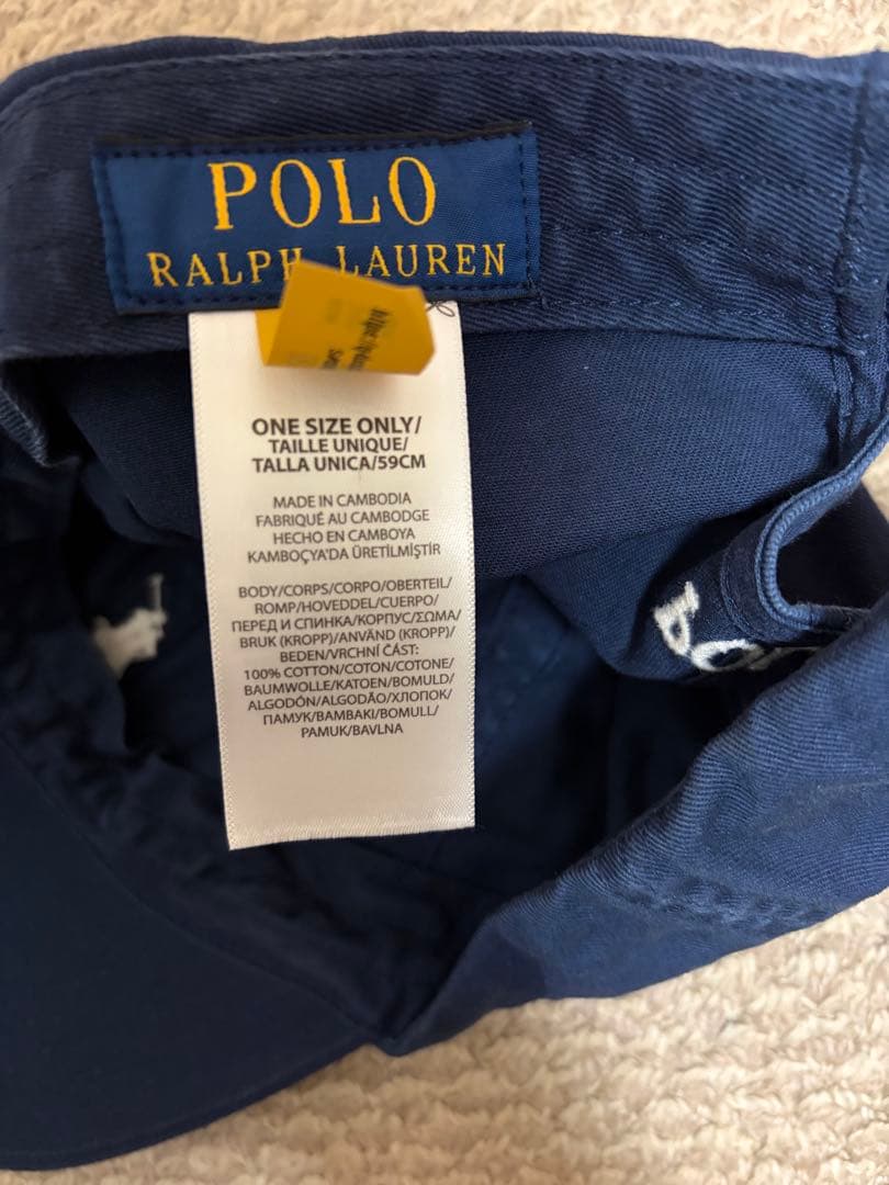POLO RALPH LAUREN ベースボールキャップ 男女兼用