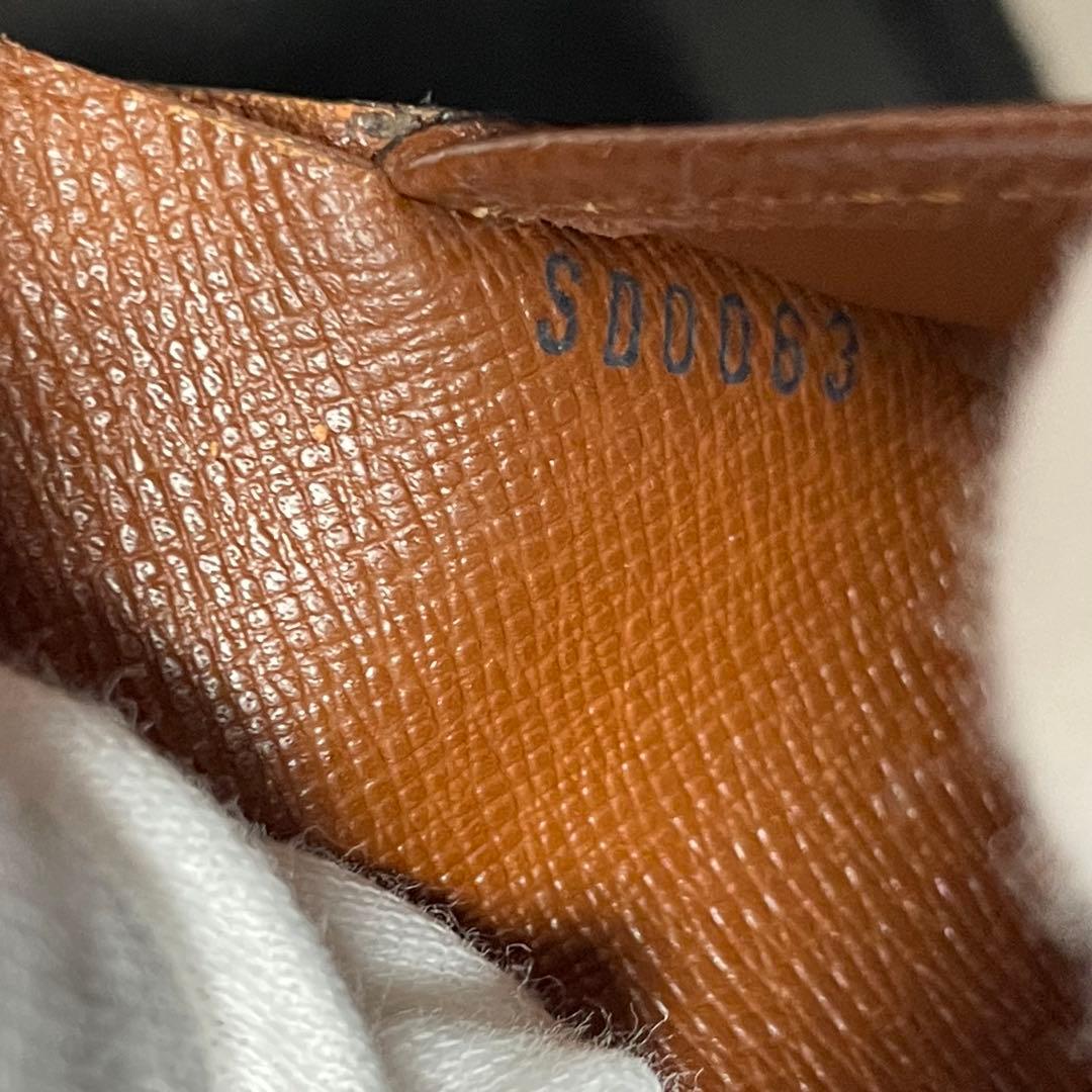 ★ルイヴィトン　モノグラム　三つ折り財布　Wホックウォレット S1458