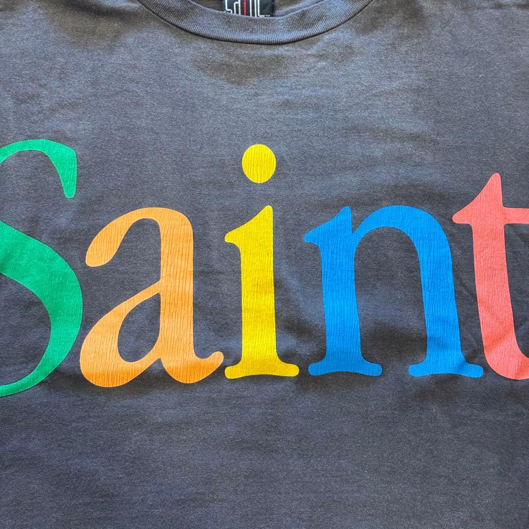 SAINT MICHAEL セントマイケル Tシャツ Lサイズ Apple
