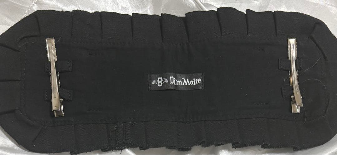 dimmoire デニムヘッドドレス ブラック