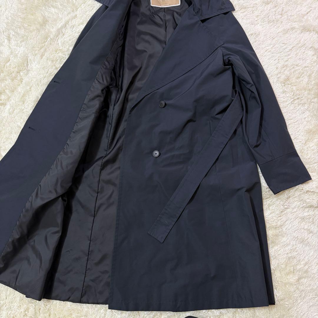 MAX MARA CITY トレンチコート ベルト ロング　比翼仕様