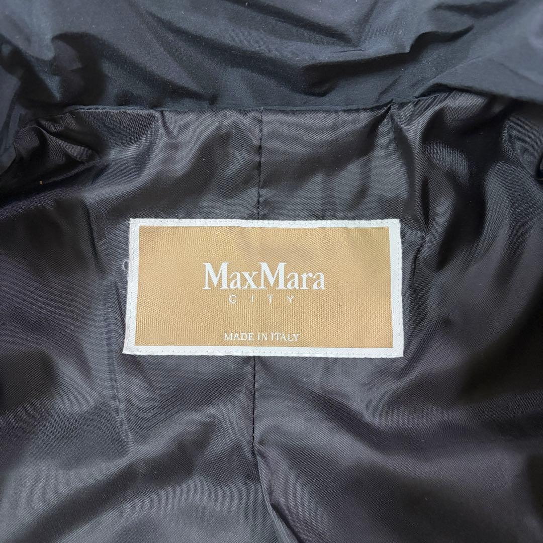 MAX MARA CITY トレンチコート ベルト ロング　比翼仕様