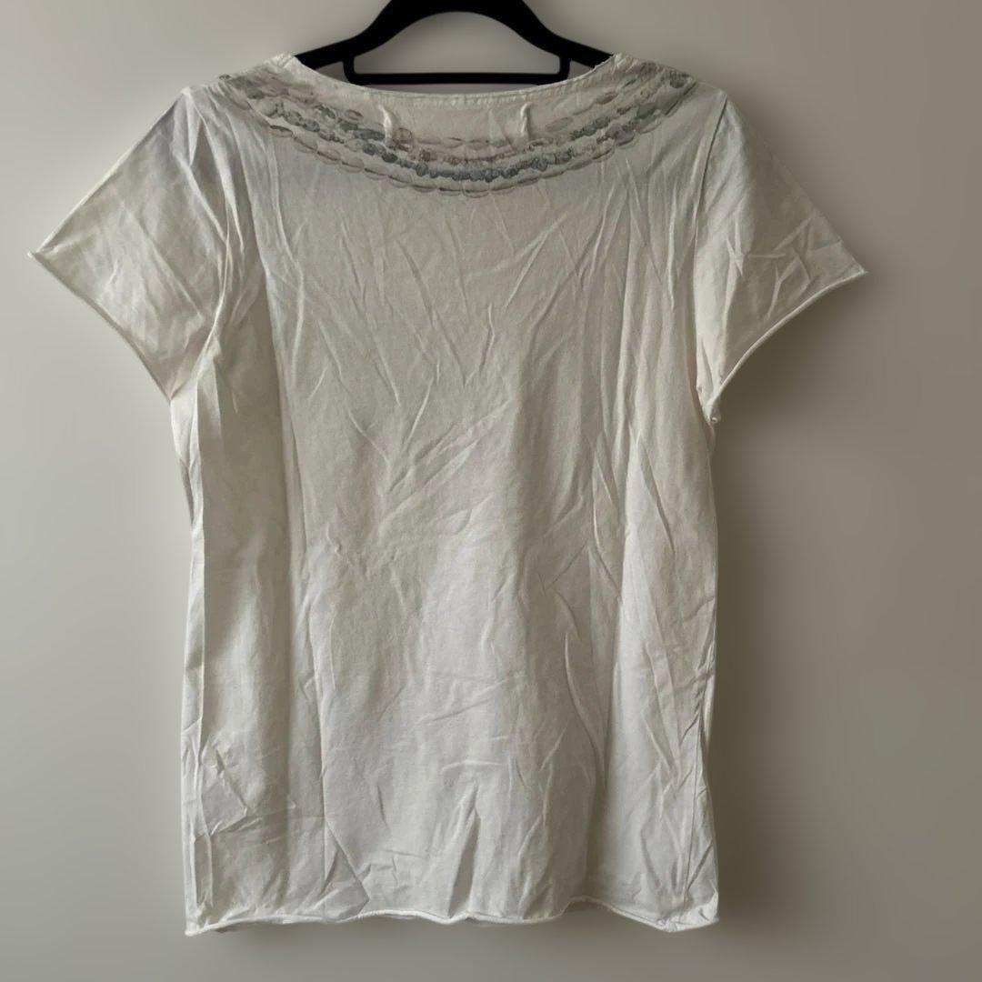 Natural Vintage GoaフェザーデザインTシャツ①