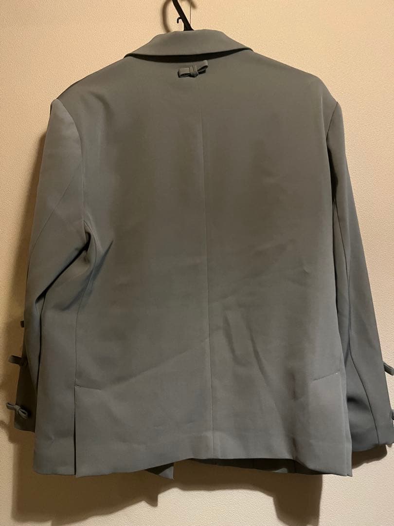 meer. メーア　RIBBON OVERSIZED JACKET フリーサイズ