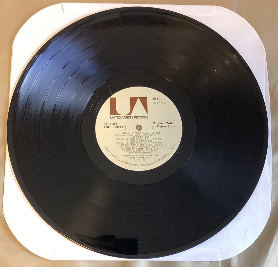 (USED)ACROSS 110TH STREET サウンドトラック LP 美品
