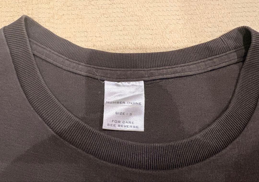 【週末限定値下げ】2001ss TIME期 NUMBER(N)INE Tシャツ