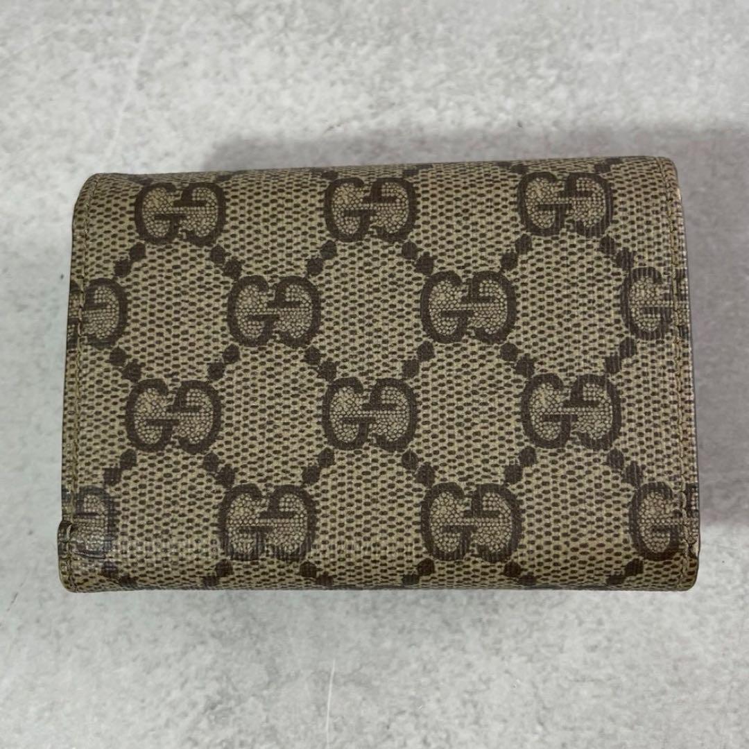 【付属品完備】グッチ×バレンシアガ ザ ハッカー 三つ折り財布 GGスプリーム