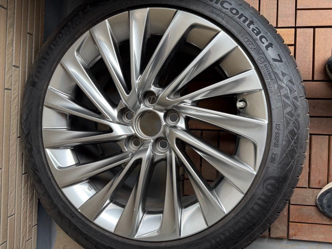 レクサスES300h VersionL 純正ホイール 8J+45