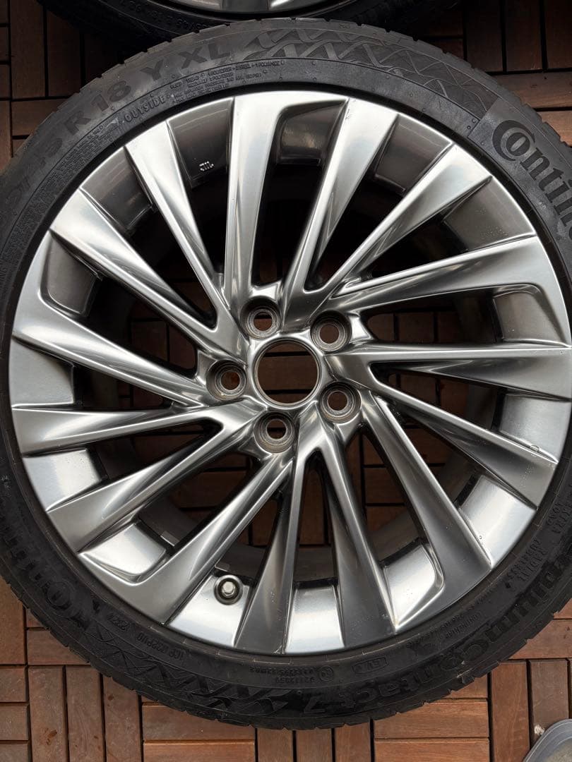 レクサスES300h VersionL 純正ホイール 8J+45