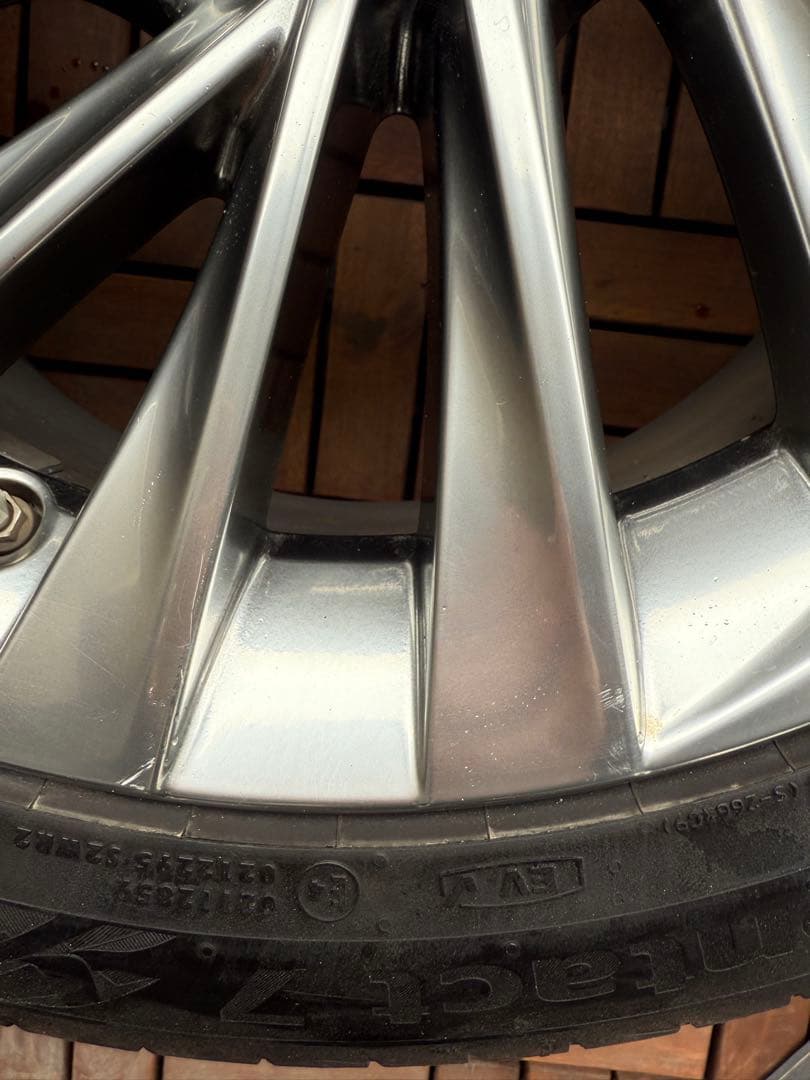 レクサスES300h VersionL 純正ホイール 8J+45