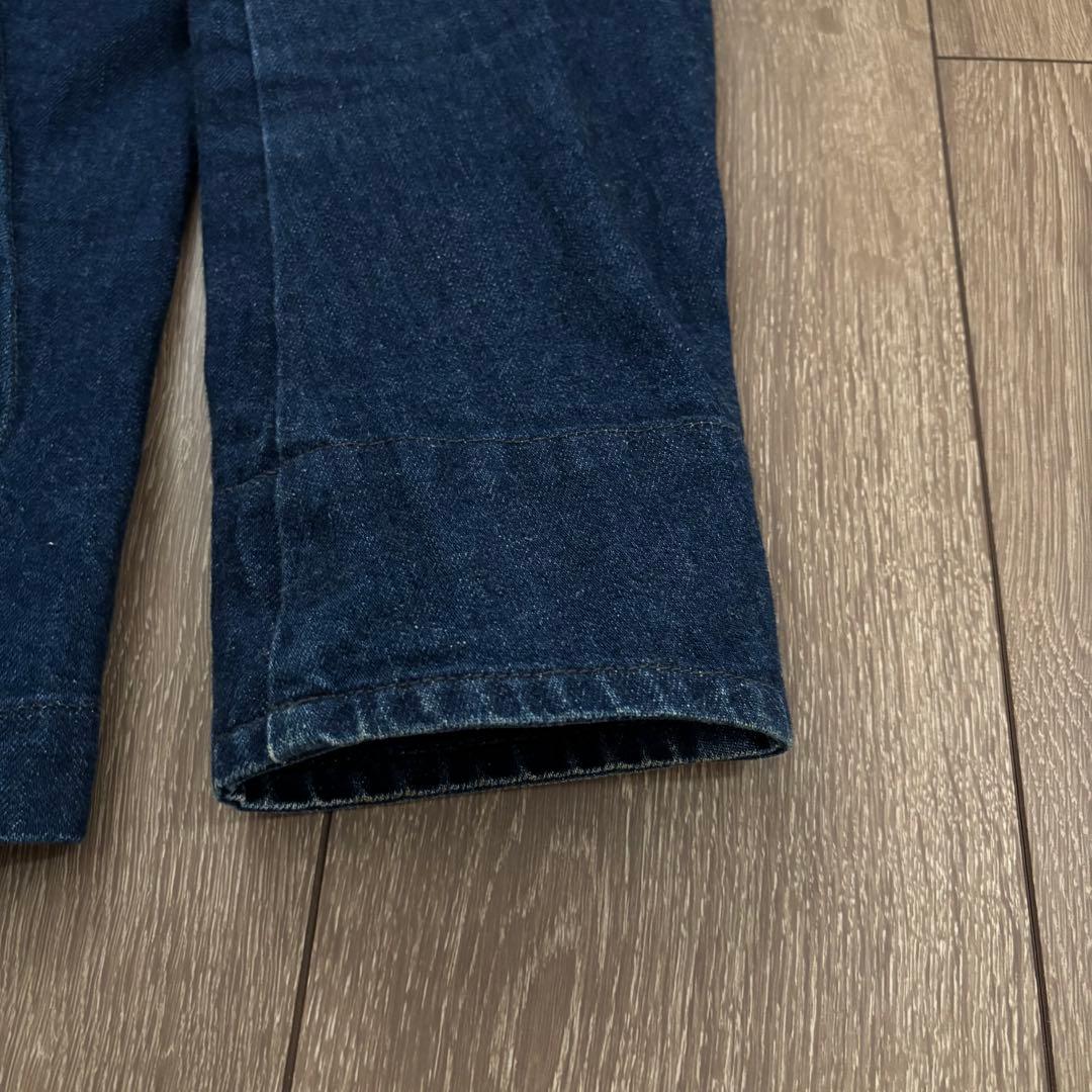 美品　DANTON ダントン　カバーオール　38 コットン インディゴ　M