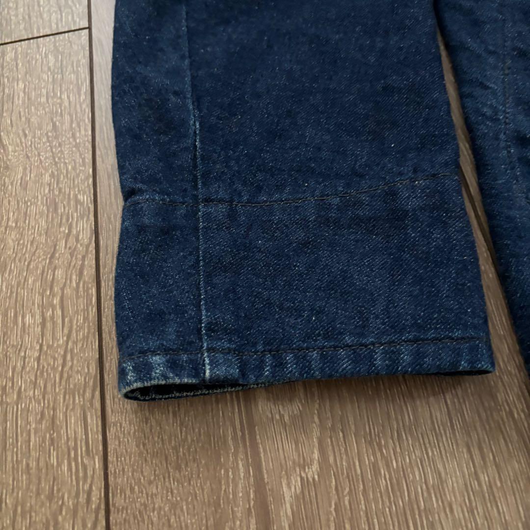 美品　DANTON ダントン　カバーオール　38 コットン インディゴ　M