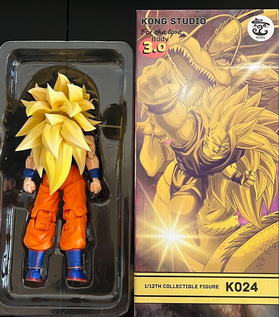 Kong24初版 超サイヤ人3 孫悟空 ドラゴンボール S.H.Figuarts