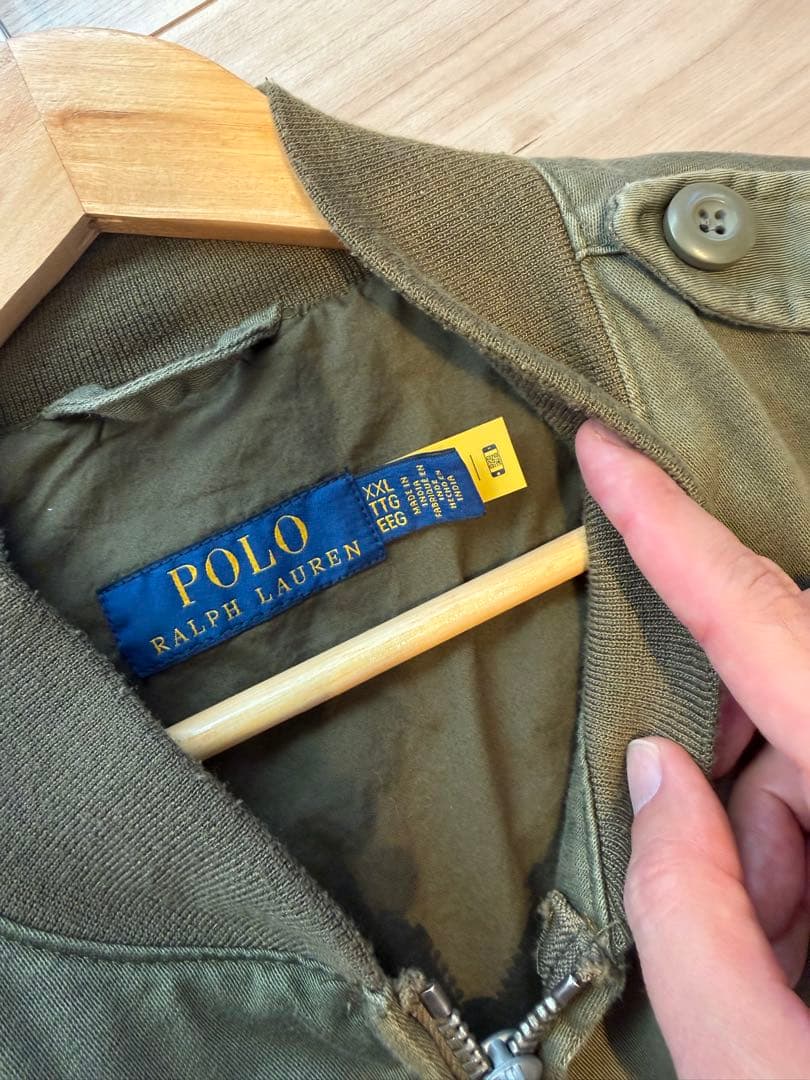 POLO RALPH LAUREN MA-1 ボンバー ワッペン ミリタリー