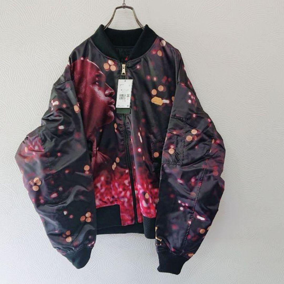 ゆ*う様 新品 JORDAN ジョーダン NIKE 中綿 刺繍 MA-1 ジャケ