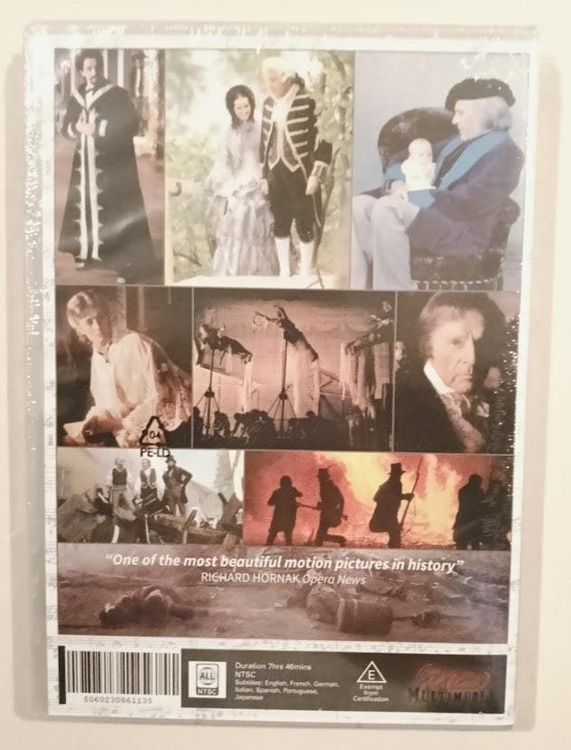 【新品・未開封】　DVD　ワーグナー　偉大なる生涯 トニー・パーマー監督