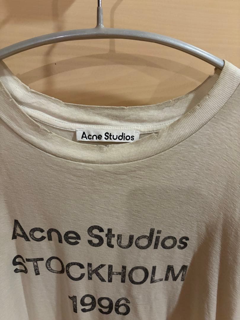 トップス acne studious Relax Fit Logo T-Shirt