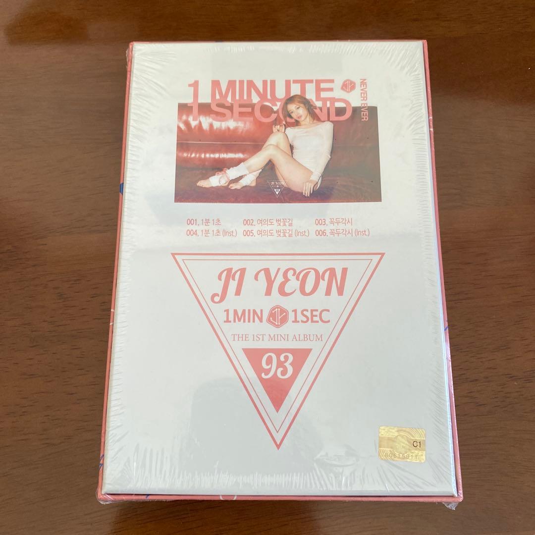 K-POP・アジア T-ARA JIYEON 1ST MINI ALBUM 1MIN 1SEC
