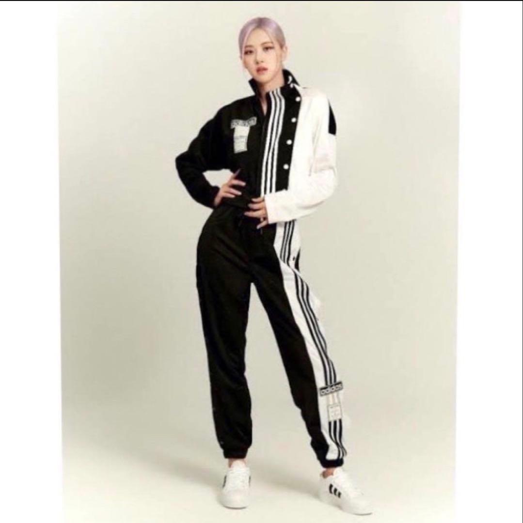adidasアディダス アディブレイク トラックパンツ　BLACKPINK 着用