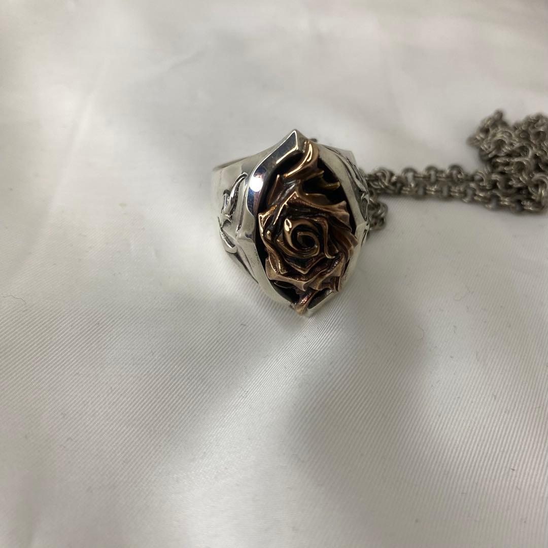 GLAM SCALE リング　ネックレス　ローズ