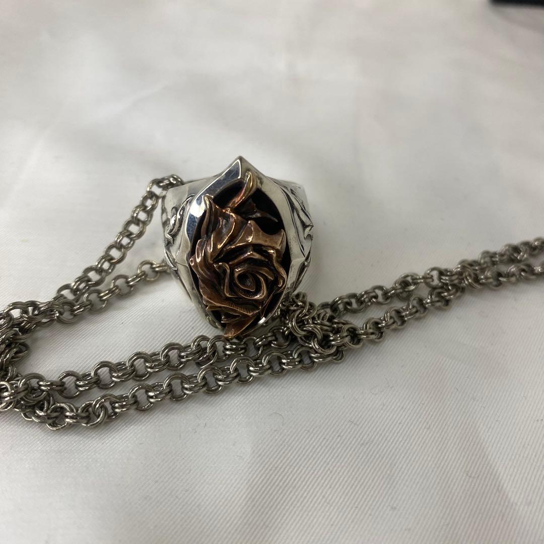 GLAM SCALE リング　ネックレス　ローズ