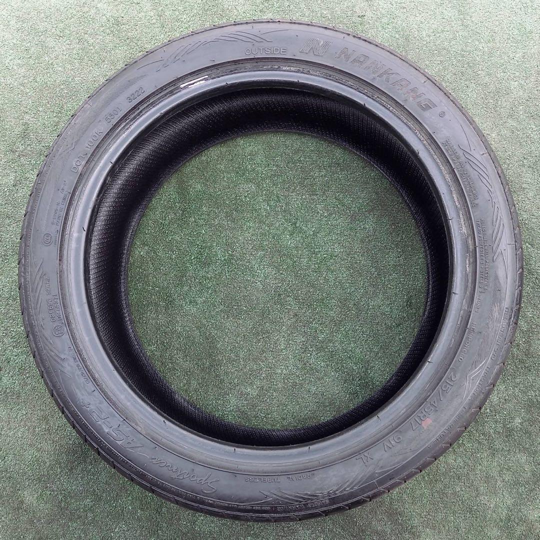 2022年 ナンカン 215/45R17 ラジアルタイヤ ４本セット