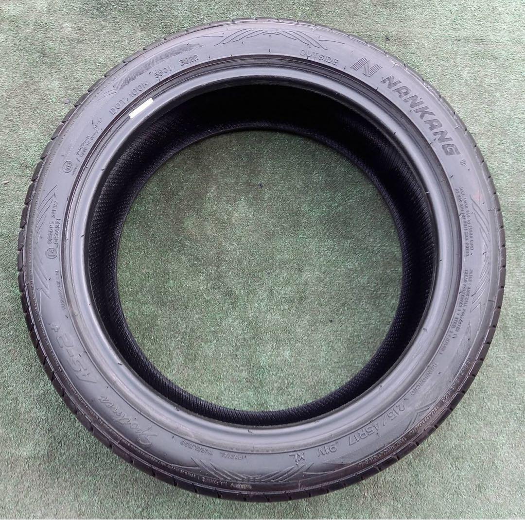 2022年 ナンカン 215/45R17 ラジアルタイヤ ４本セット