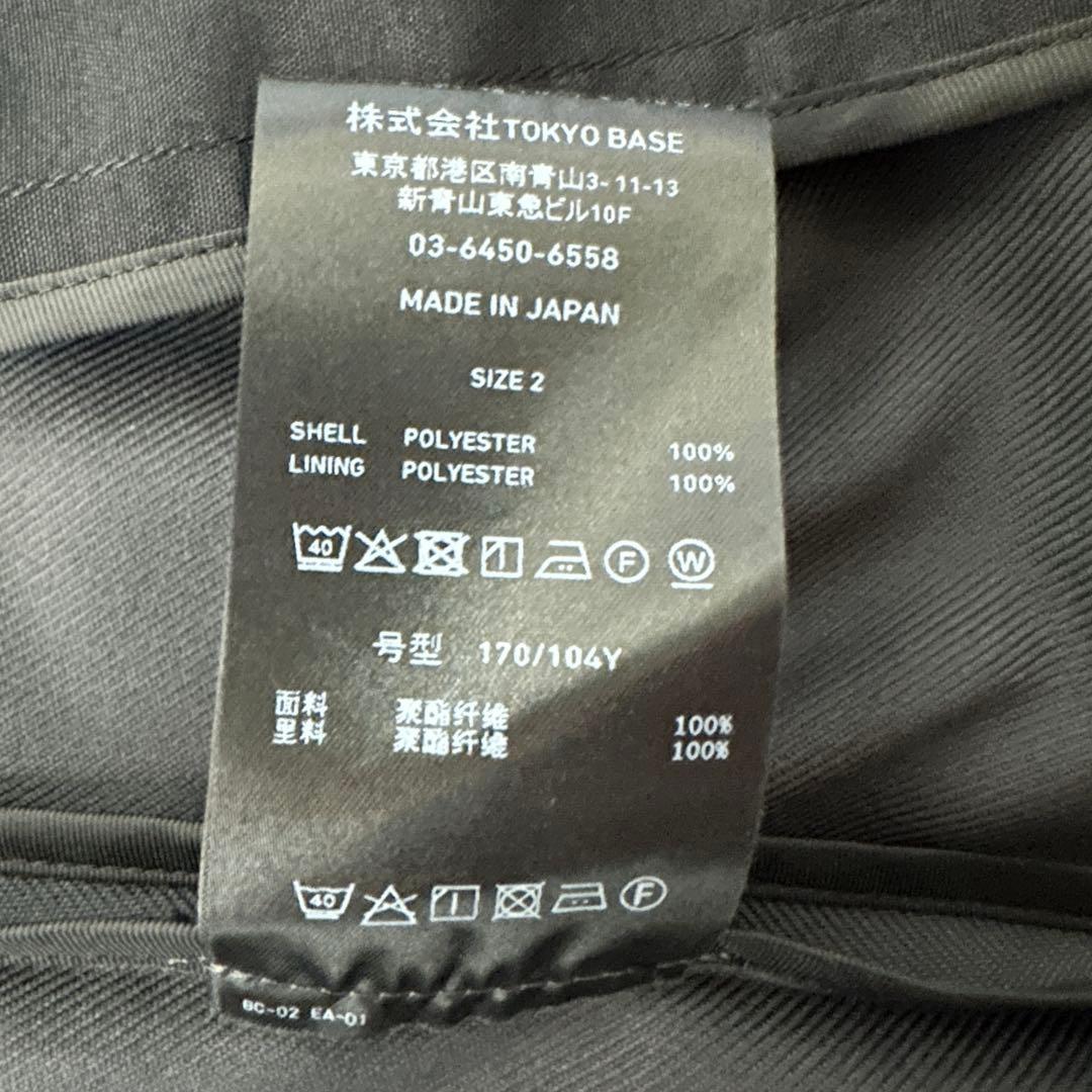 美品✨2(L) PUBLIC TOKYO GRツイルリラックスジャケット　グレー