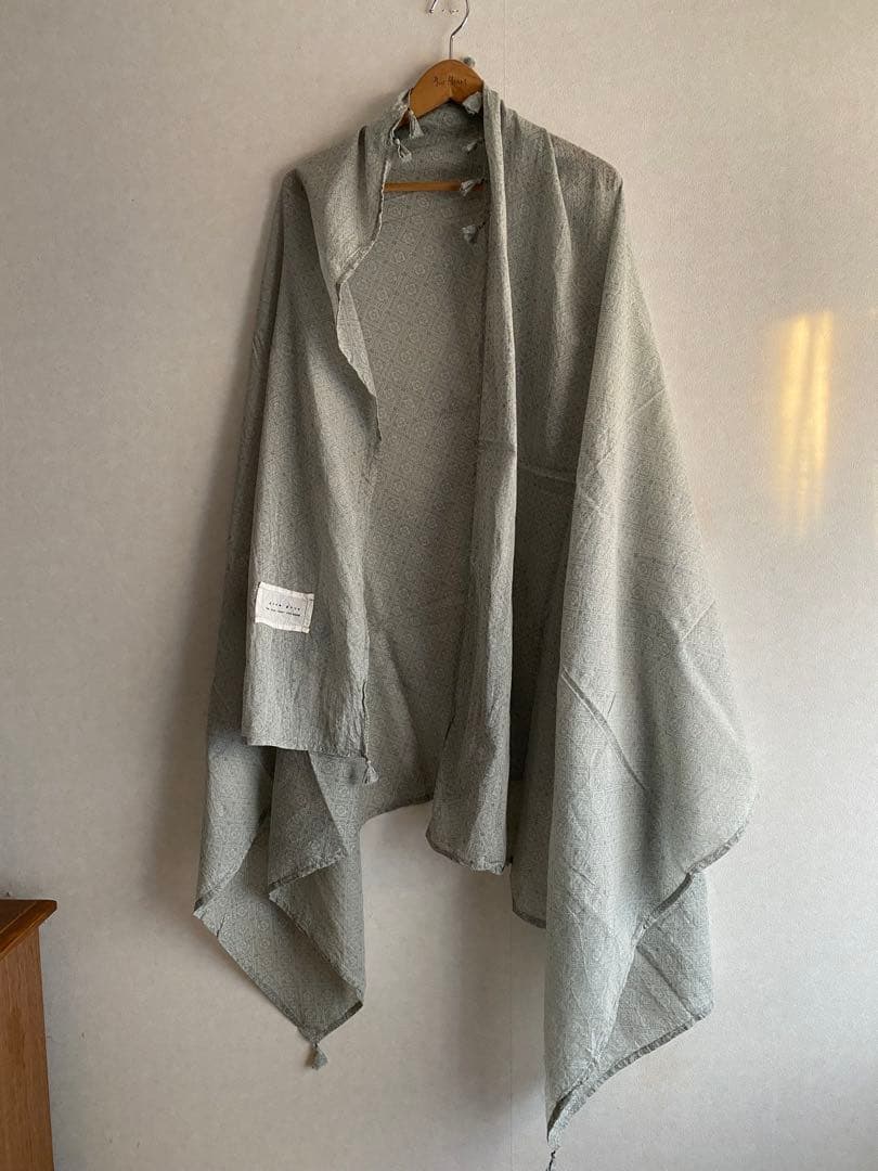 新品 gasa*grue ガサグルー 花柄プリント大判ストール