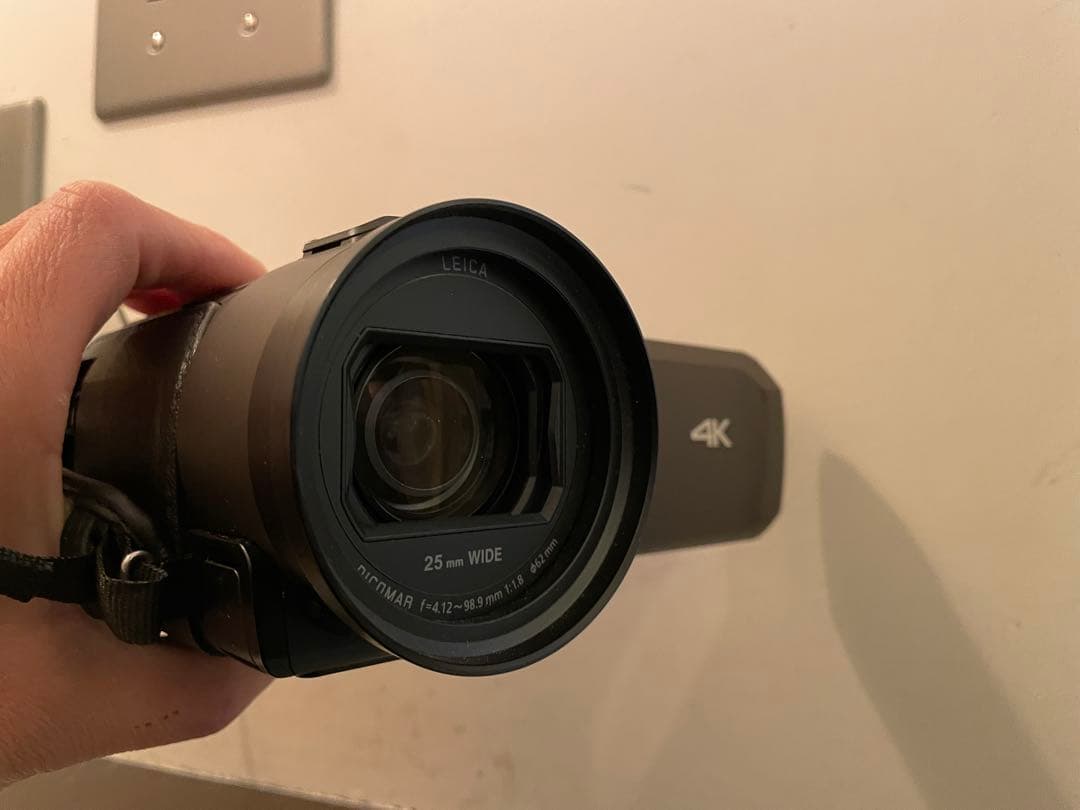Panasonic 4K ビデオカメラ HC-VZX1M ブラウン