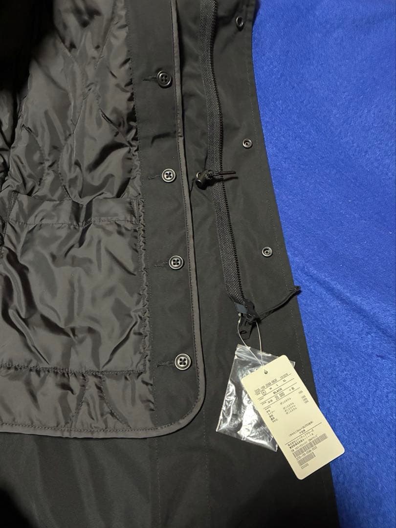 【新品】green label relaxing 2wayモッズコート 黒　S