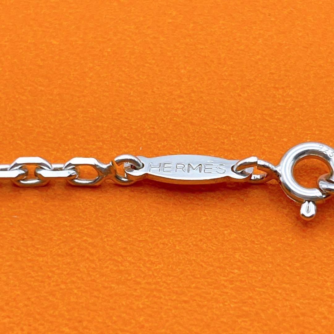 HERMES 希少　ネックレス　チェーン　ヴィンテージ　シルバー925