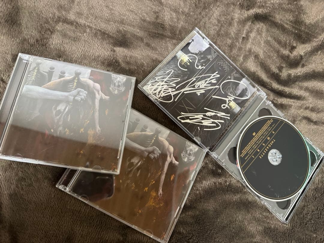 the GazettE ガゼット CD DOGMA サイン入り