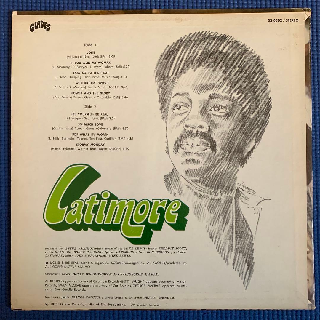 Latimore ラティモア 米オリジナル盤 レアグルーヴ free soul