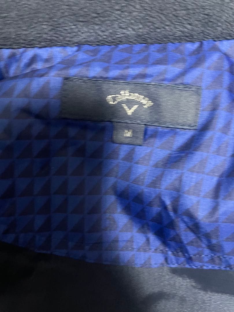 Callaway ネイビー キルティングジャケット