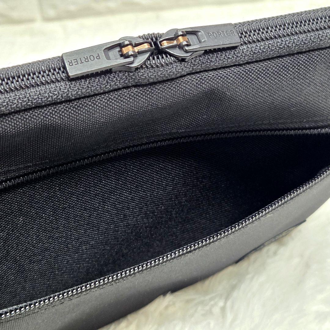【美品】PORTER ポーターPCケース ブラック 11インチ